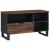Unități TV cu sertar castan 80 x 33 x 46 cm Lemn compozit GartenMobel Dekor