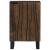 Dulap pentru Chiuveta de Baie cu raft castan 38 x 33,5 x 58 cm GartenMobel Dekor
