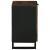 Dulap pentru Chiuveta de Baie cu raft castan 38 x 33,5 x 58 cm GartenMobel Dekor