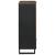 Highboard Maro 60 x 33 x 100 cm Lemn masiv de mango GartenMobel Dekor