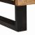 Cabinet TV cu raft Maro 105 x 33 x 46 cm Lemn de mango solid GartenMobel Dekor