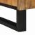 Cabinet TV cu sertar Maro 105 x 33 x 46 cm Lemn de mango solid GartenMobel Dekor