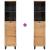 Dulap de Baie cu raft Maro 38 x 33 x 160 cm Lemn de mango solid GartenMobel Dekor