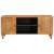Unități TV Maro deschis 105 x 33 x 46 cm Lemn de mango solid GartenMobel Dekor