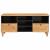 Unități TV cu raft Maro deschis 100 x 33 x 46 cm Lemn compozit GartenMobel Dekor