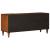 Cabinet TV cu ușă castan 105 x 33 x 46 cm Lemn de mango solid GartenMobel Dekor
