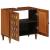 Dulap pentru Chiuveta de Baie cu ușă castan 62 x 33 x 58 cm GartenMobel Dekor