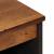 Bufet cu depozitare castan 60 x 33 x 75 cm Lemn de mango solid GartenMobel Dekor