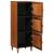 Bufet cu depozitare castan 40 x 33 x 110 cm Lemn de mango solid GartenMobel Dekor