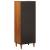 Bufet cu depozitare castan 40 x 33 x 110 cm Lemn de mango solid GartenMobel Dekor