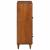 Bufet cu sertar castan 60 x 33,5 x 100 cm Lemn de mango solid GartenMobel Dekor