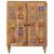Bufet natural 60 x 33 x 75 cm Lemn de mango solid GartenMobel Dekor