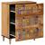 Bufet natural 60 x 33 x 75 cm Lemn de mango solid GartenMobel Dekor