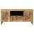 Cabinet TV natural 105 x 33,5 x 46 cm Lemn de mango solid GartenMobel Dekor