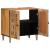 Dulap pentru Chiuveta de Baie cu ușă natural 62 x 33 x 58 cm GartenMobel Dekor