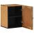 Dulap Suspendat pentru Baie cu ușă natural 38 x 33 x 48 cm GartenMobel Dekor
