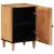 Dulap de Baie natural 38 x 33 x 58 cm Lemn de mango solid GartenMobel Dekor