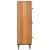 Bufet cu ușă natural 40 x 33 x 110 cm Lemn de mango solid GartenMobel Dekor