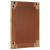 Oglindă pentru baie natural 50 x 70 x 3 cm Lemn de mango solid GartenMobel Dekor