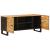 Cabinet TV Maro 105 x 33 x 46 cm Lemn de mango solid GartenMobel Dekor