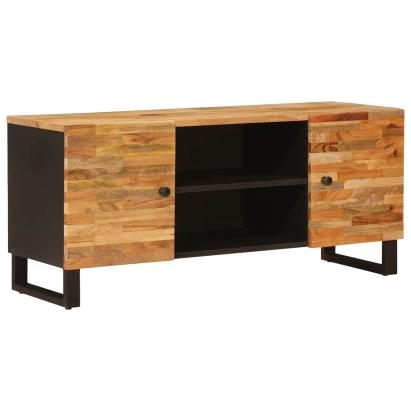 Cabinet TV Maro 105 x 33 x 46 cm Lemn de mango solid GartenMobel Dekor