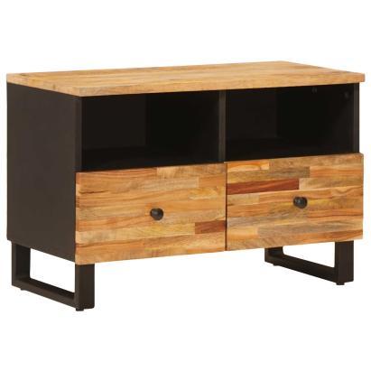 Cabinet TV Maro 70 x 33 x 46 cm Lemn de mango solid GartenMobel Dekor