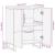 Dulap de depozitare Maro 60 x 33 x 75 cm Lemn de mango solid GartenMobel Dekor