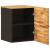 Dulap Suspendat pentru Baie cu ușă natural 38 x 33 x 48 cm GartenMobel Dekor
