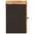Dulap Suspendat pentru Baie cu ușă natural 38 x 33 x 48 cm GartenMobel Dekor