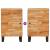 Dulap de Baie natural 38 x 33 x 58 cm Lemn de mango solid GartenMobel Dekor