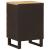 Dulap de Baie natural 38 x 33 x 58 cm Lemn de mango solid GartenMobel Dekor