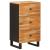 Dulap lateral Maro 40 x 33 x 75 cm Lemn de mango solid GartenMobel Dekor