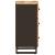 Dulap lateral Maro 40 x 33 x 75 cm Lemn de mango solid GartenMobel Dekor