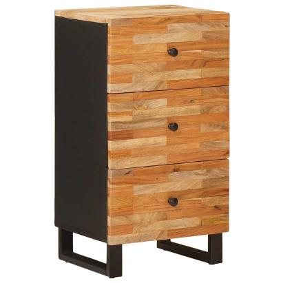 Dulap lateral Maro 40 x 33 x 75 cm Lemn de mango solid GartenMobel Dekor