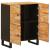 Dulap lateral cu ușă Maro 60 x 33 x 75 cm Lemn de mango solid GartenMobel Dekor