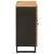 Dulap lateral cu ușă Maro 90 x 33 x 75 cm Lemn de mango solid GartenMobel Dekor