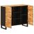 Dulap lateral cu ușă Maro 90 x 33 x 75 cm Lemn de mango solid GartenMobel Dekor