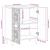Dulap de depozitare Maro 60 x 33,5 x 75 cm Lemn de mango solid GartenMobel Dekor