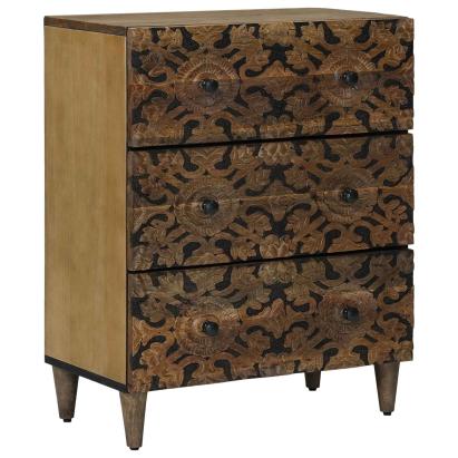 Dulap de depozitare Maro 60 x 33,5 x 75 cm Lemn de mango solid GartenMobel Dekor