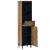 Dulap de Baie Maro 38 x 33,5 x 160 cm Lemn de mango solid GartenMobel Dekor