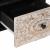 Cabinet TV Alb 70 x 33,5 x 46 cm Lemn de mango solid GartenMobel Dekor