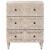 Dulap de depozitare Alb 60 x 33,5 x 75 cm Lemn de mango solid GartenMobel Dekor