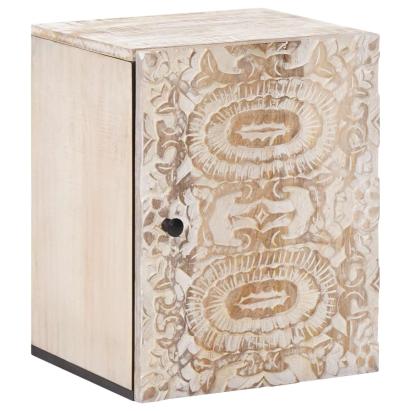 Dulap Suspendat pentru Baie cu depozitare Alb 38 x 33,5 x 48 cm GartenMobel Dekor