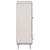Șifonier Înalt Alb 60 x 33,5 x 100 cm Lemn de mango solid GartenMobel Dekor