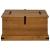 Cufă de depozitare HALDEN 91x91x47 cm din lemn masiv de pin GartenMobel Dekor