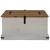 Cufă de depozitare HALDEN alb 91x91x47 cm lemn masiv de pin GartenMobel Dekor