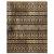 Dulap suspendat de baie negru 38x33,5x48cm, lemn masiv de mango GartenMobel Dekor