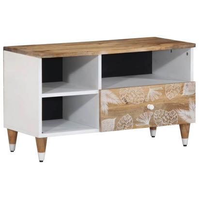 Comodă TV, 80x33,5x46 cm, lemn masiv de mango GartenMobel Dekor