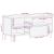 Dulapuri de depozitare cu sertar Multicolour 100 x 33,5 x 46 cm GartenMobel Dekor