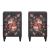 Dulap de Baie Multicolour 38 x 33,5 x 58 cm Lemn de mango solid GartenMobel Dekor